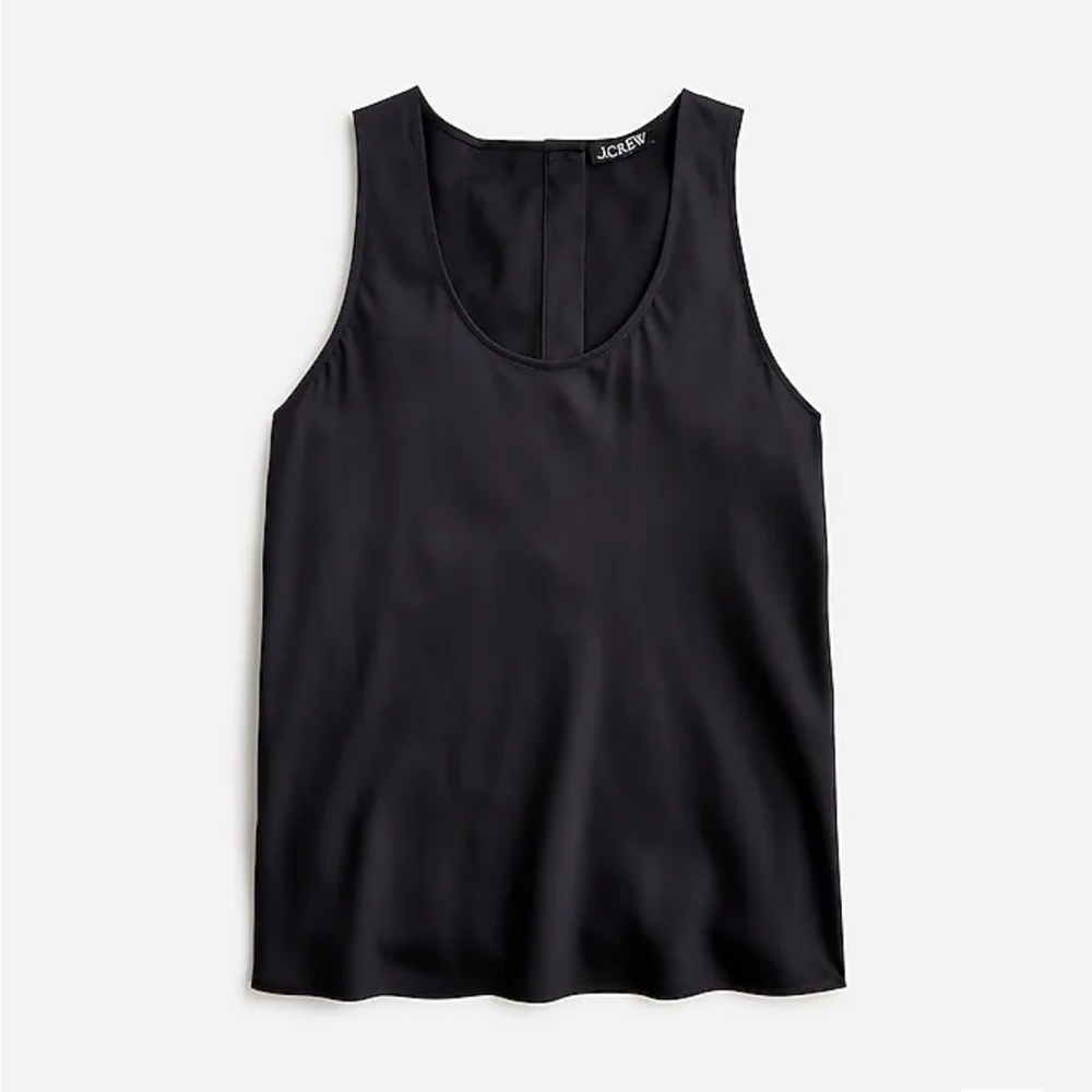 J. Crew black shell women’s XL button-back NWT